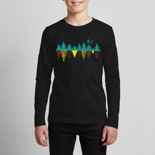 Treeline Geometry - Kids' Premium Long Sleeve T-Shirt