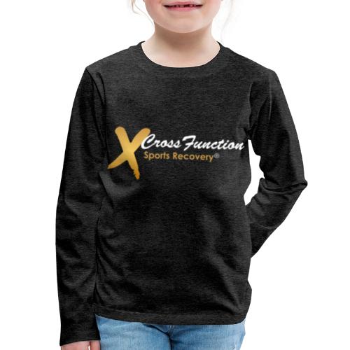 Logo on Dark Shirt, front/back - Kids' Premium Long Sleeve T-Shirt