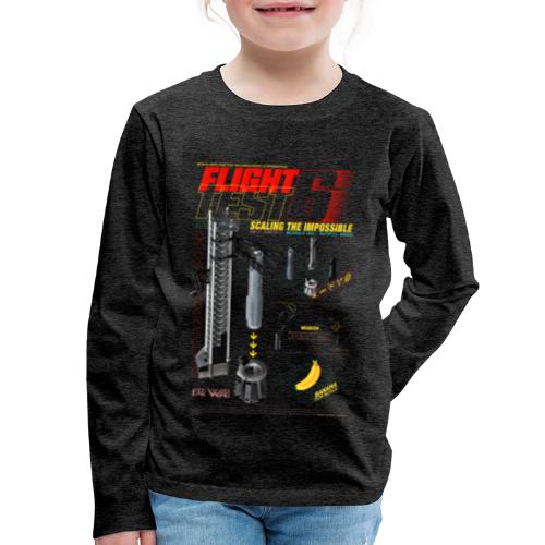 Flight Test Six - Unscalable - Kids' Premium Long Sleeve T-Shirt