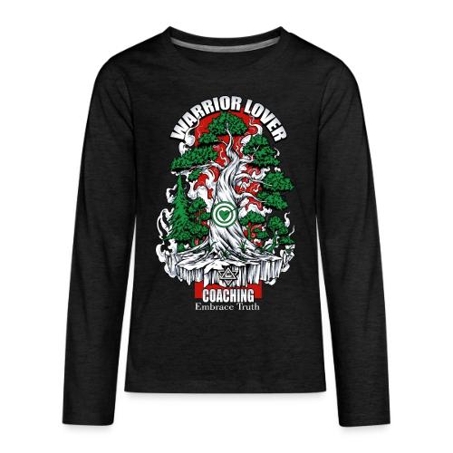 RPRZNT Warrior lover coaching design - Kids' Premium Long Sleeve T-Shirt