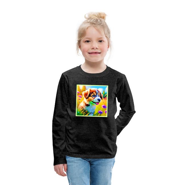 Happy Puppy Meadow Design