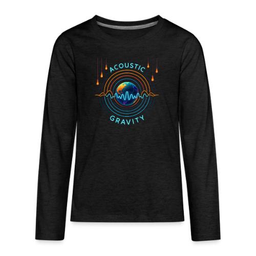 Acoustic Gravity Earth - Kids' Premium Long Sleeve T-Shirt