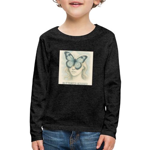 Butterfly kisses Hue - Kids' Premium Long Sleeve T-Shirt