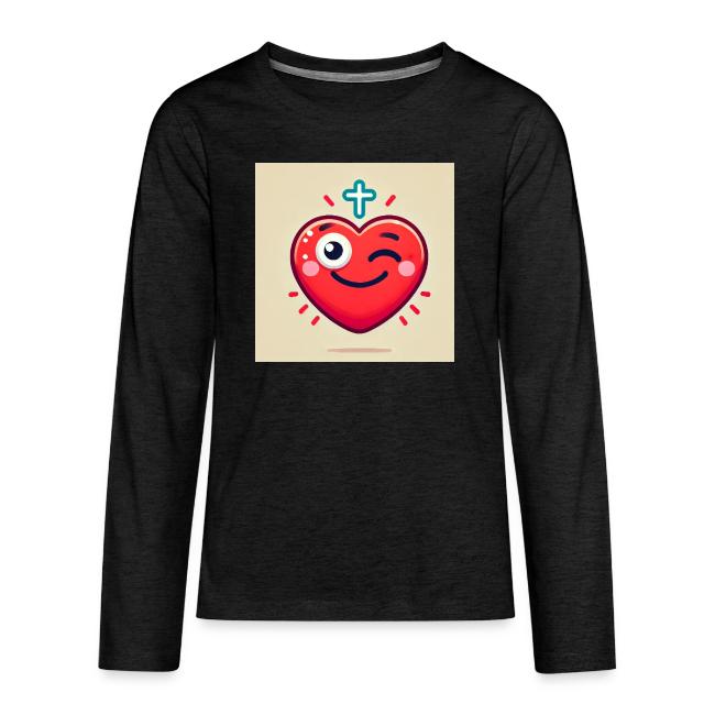 DALLE 2025 09 13 15 56 10 A winking heart sh