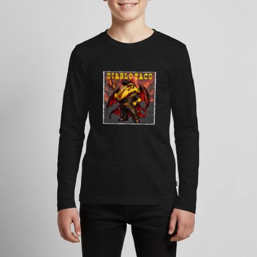 The Diablo Taco Spicy Demon Character - Kids' Premium Long Sleeve T-Shirt