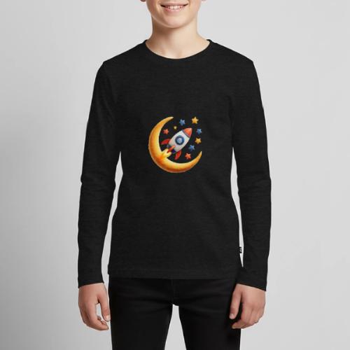 Rocket Among the Stars - Kids' Premium Long Sleeve T-Shirt