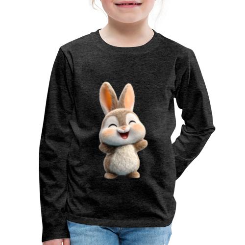 Joyful Baby Rabbit - Kids' Premium Long Sleeve T-Shirt