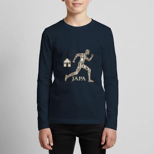 Japa - Yoruba which means To Leave or Run Away - Kids' Premium Long Sleeve T-Shirt