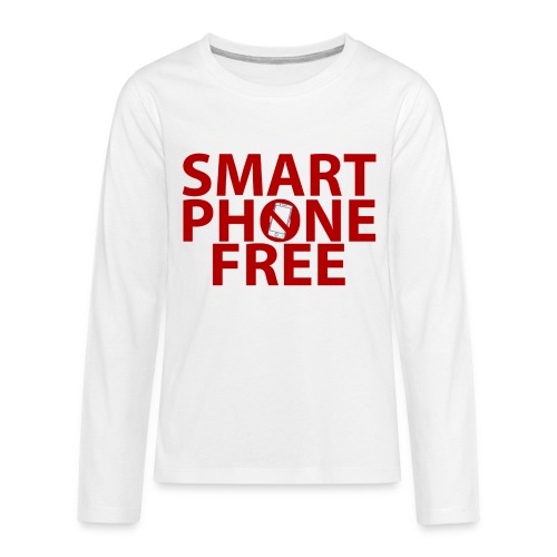 SMART PHONE FREE - Kids' Premium Long Sleeve T-Shirt
