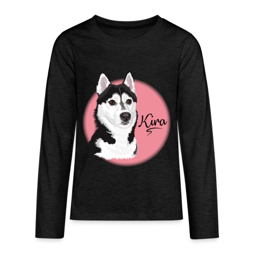 Kira the Husky from Gone to the Snow Dogs - Kids' Premium Long Sleeve T-Shirt