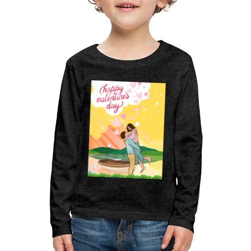 Valentine's Day 14 - Kids' Premium Long Sleeve T-Shirt