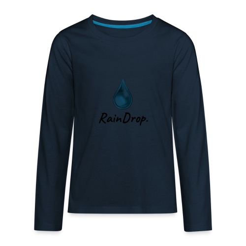 RainDrop - Kids' Premium Long Sleeve T-Shirt