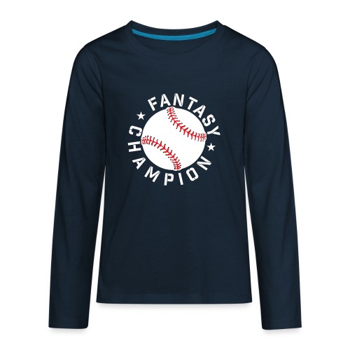 Fantasy Baseball Champion - Kids' Premium Long Sleeve T-Shirt