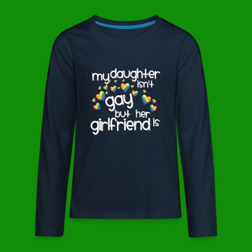 Daughters Girlfriend - Kids' Premium Long Sleeve T-Shirt