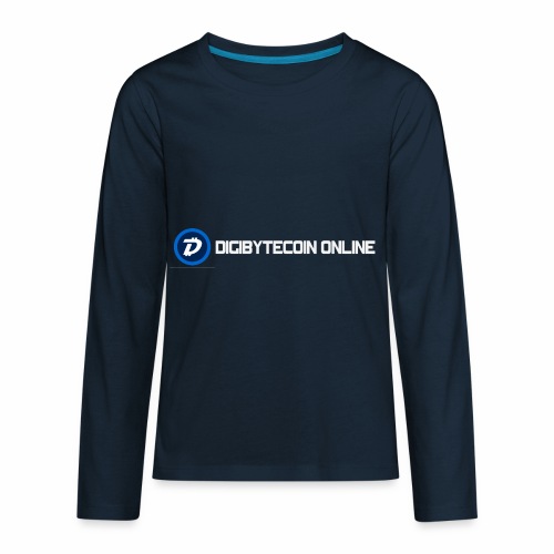 Digibyte online light - Kids' Premium Long Sleeve T-Shirt