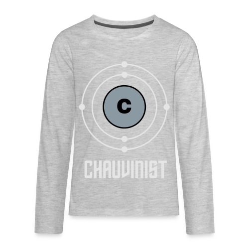 Carbon Chauvinist Electron - Kids' Premium Long Sleeve T-Shirt