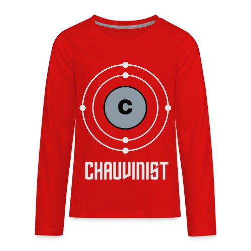 Carbon Chauvinist Electron - Kids' Premium Long Sleeve T-Shirt