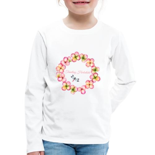 Traveling Herbalista Design pink - Kids' Premium Long Sleeve T-Shirt