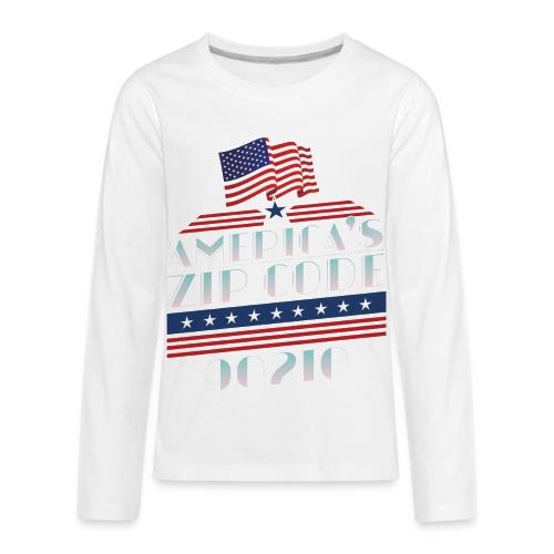 90210 Americas ZipCode Merchandise - Kids' Premium Long Sleeve T-Shirt