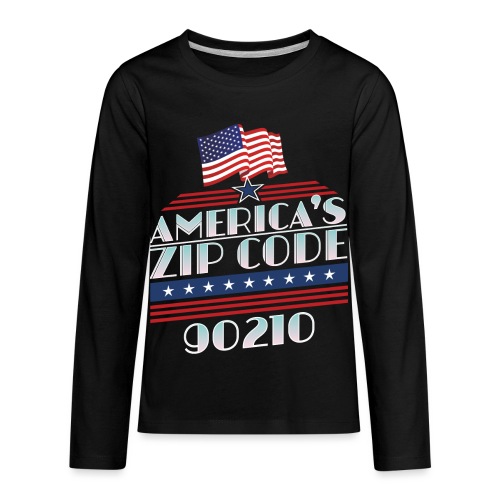 90210 Americas ZipCode Merchandise - Kids' Premium Long Sleeve T-Shirt
