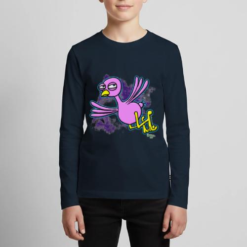 Ongher's UFO P-Bird - Kids' Premium Long Sleeve T-Shirt