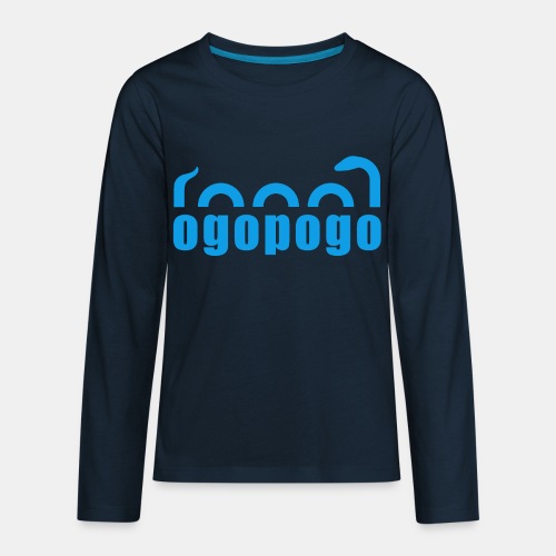 Ogopogo Fun Lake Monster Design - Kids' Premium Long Sleeve T-Shirt