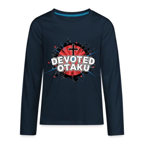 Devoted Otaku T-Shirt - Kids' Premium Long Sleeve T-Shirt