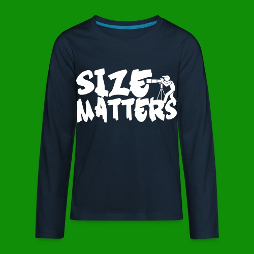 Size Matters Photography - Kids' Premium Long Sleeve T-Shirt