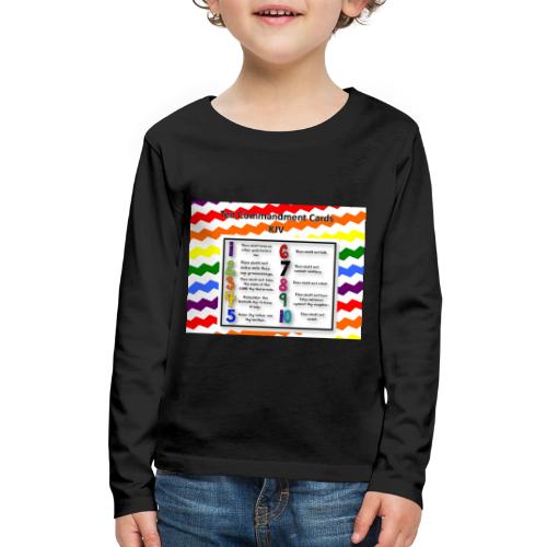 10 Commandments - Kids' Premium Long Sleeve T-Shirt