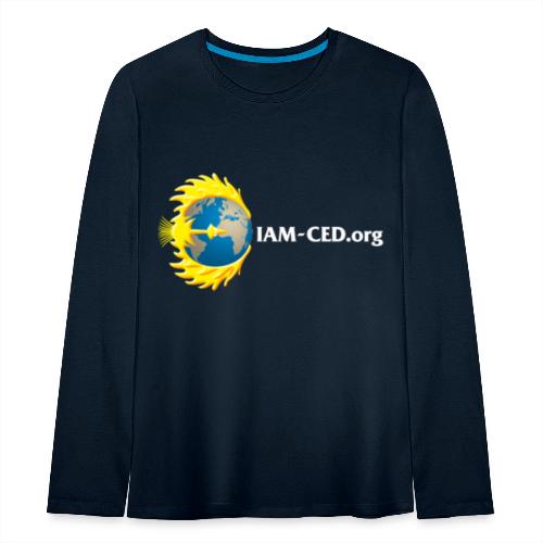 iam-ced.org Logo Phoenix - Kids' Premium Long Sleeve T-Shirt