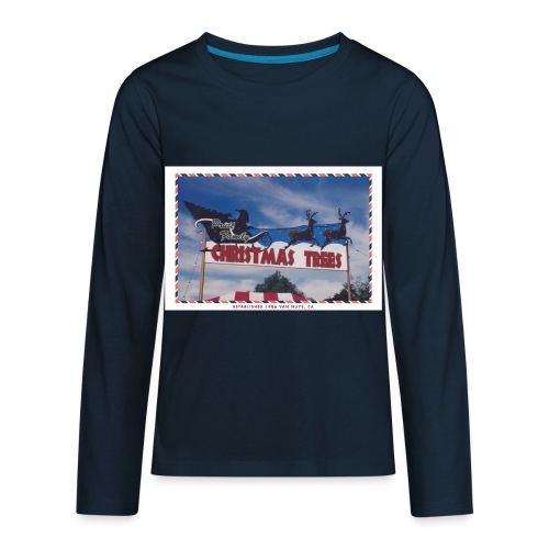 Priut Christmas Tree Shop - Kids' Premium Long Sleeve T-Shirt
