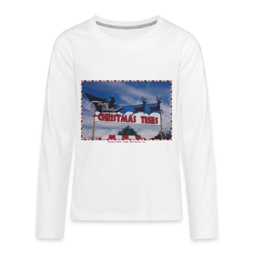 Priut Christmas Tree Shop - Kids' Premium Long Sleeve T-Shirt