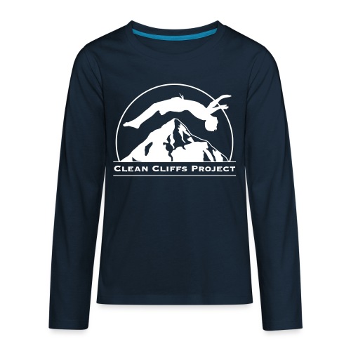 Clean Cliffs Project - Kids' Premium Long Sleeve T-Shirt