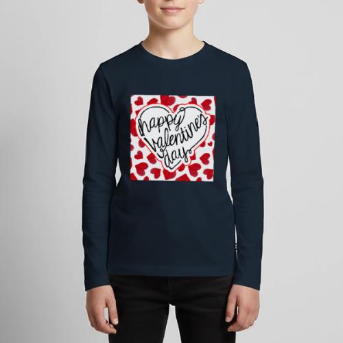 Valentine's Day Designs, February 14, Love Friends - Kids' Premium Long Sleeve T-Shirt