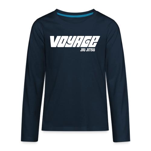 Voyage Sail White - Kids' Premium Long Sleeve T-Shirt
