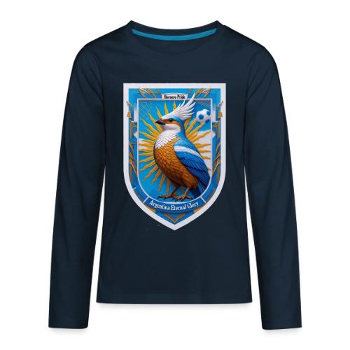 Argentina Hornero Pride T Shirt, Football Gift - Kids' Premium Long Sleeve T-Shirt