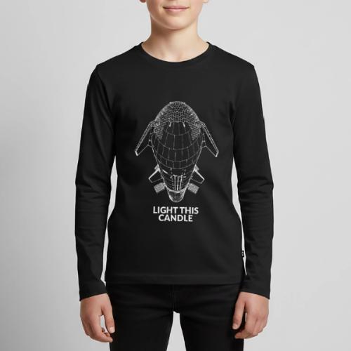 Light This Candle - White - Kids' Premium Long Sleeve T-Shirt