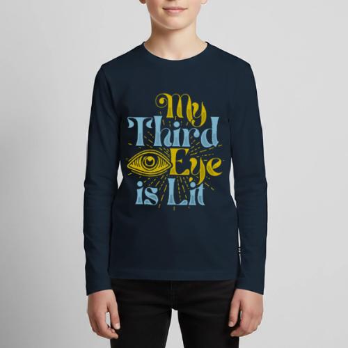 My Third Eye is Lit - Kids' Premium Long Sleeve T-Shirt
