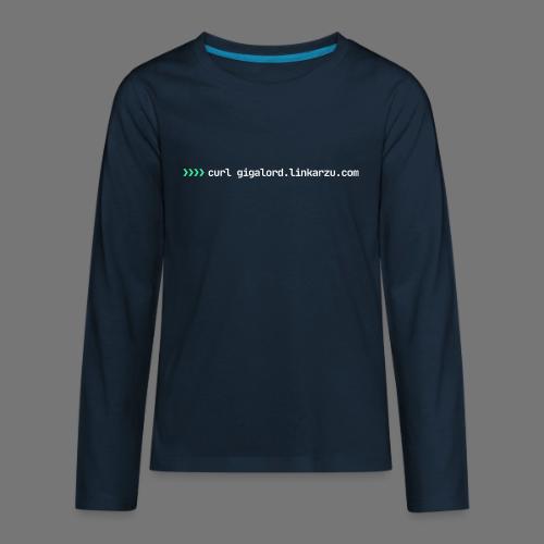 Curl Gigalord - Kids' Premium Long Sleeve T-Shirt