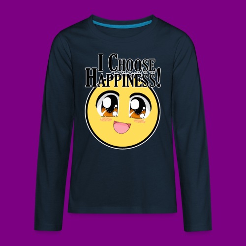 I choose happiness - A Course in Miracles - Kids' Premium Long Sleeve T-Shirt