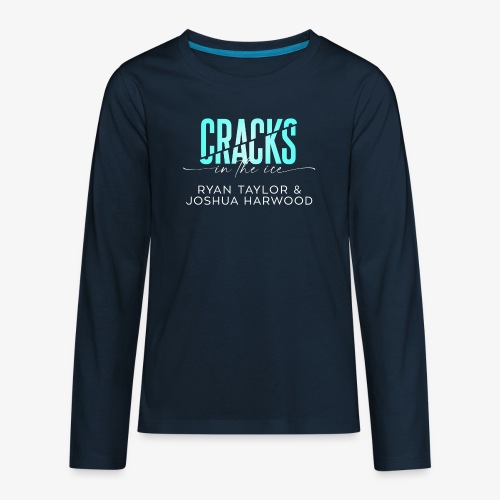 Cracks in the Ice Title White - Kids' Premium Long Sleeve T-Shirt