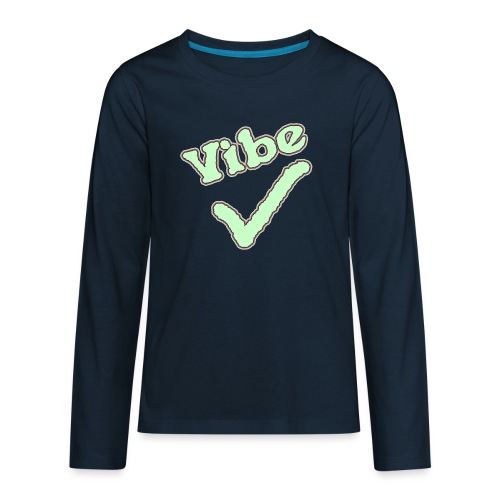 Vibe Check - Kids' Premium Long Sleeve T-Shirt