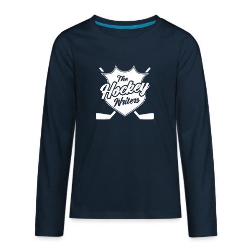 RETRO Throwback Logo - White - Kids' Premium Long Sleeve T-Shirt