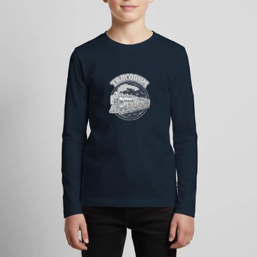 Tracorum Cosmic Train Washed Out Look - Kids' Premium Long Sleeve T-Shirt