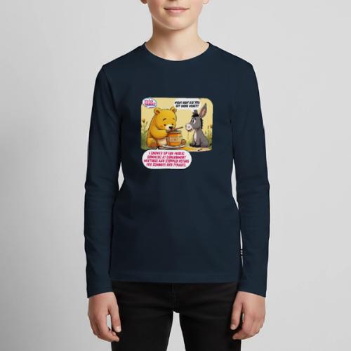 Honey Bear - Fire Tyrants - Kids' Premium Long Sleeve T-Shirt