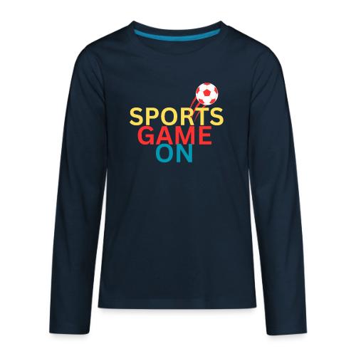 Sports Lover - Kids' Premium Long Sleeve T-Shirt