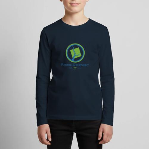 Potomac Conservancy - DC area map - Kids' Premium Long Sleeve T-Shirt