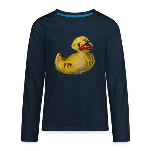 Duck tear transparent - Kids' Premium Long Sleeve T-Shirt