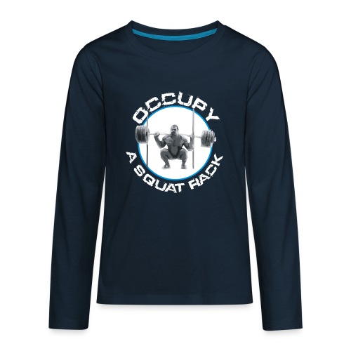 occupysquat - Kids' Premium Long Sleeve T-Shirt