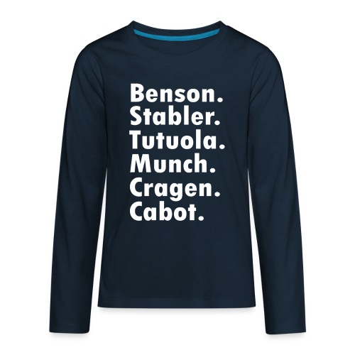 Law And Order SVU Olivia Benson Merchandise Benson - Kids' Premium Long Sleeve T-Shirt